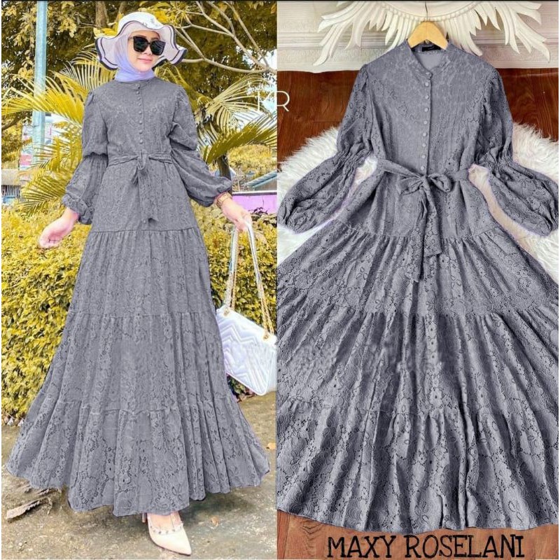 MAXY ROSELANI, BRUKAT PREMIUM, GAMIS, MUSLIM