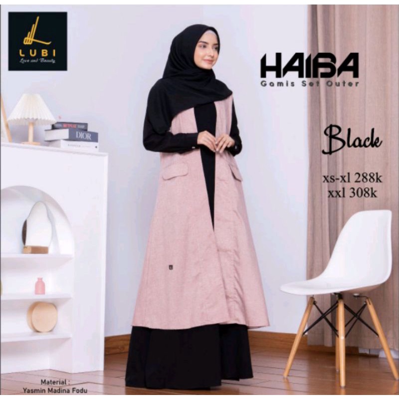 GAMIS HAIBA GAMIS SET OUTER BY LUBI
