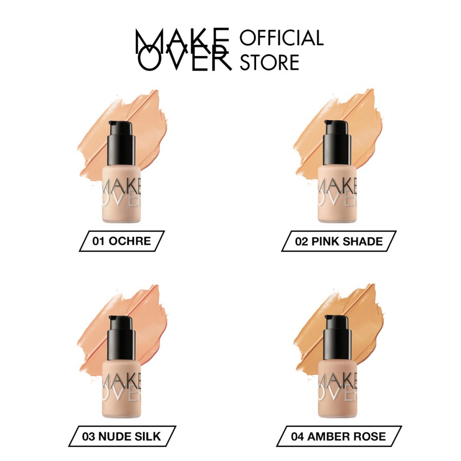 MAKE OVER Ultra Cover Liquid Matt Foundation 33 ml