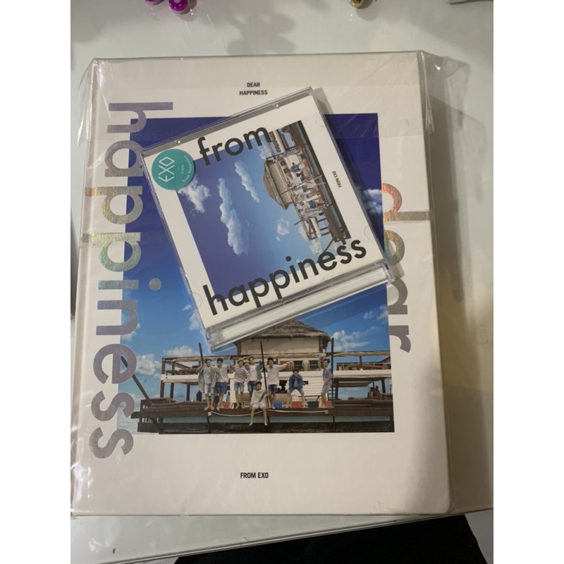 photobook exo dear happiness // dvd dear happiness exo / pb exo dear happiness