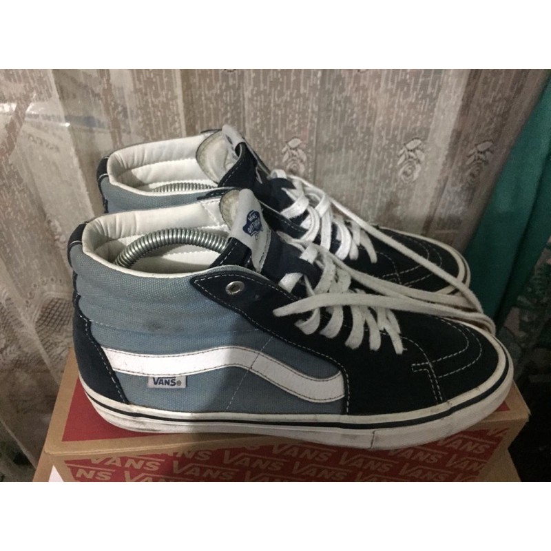 sepatu vans sk8 pro high navy