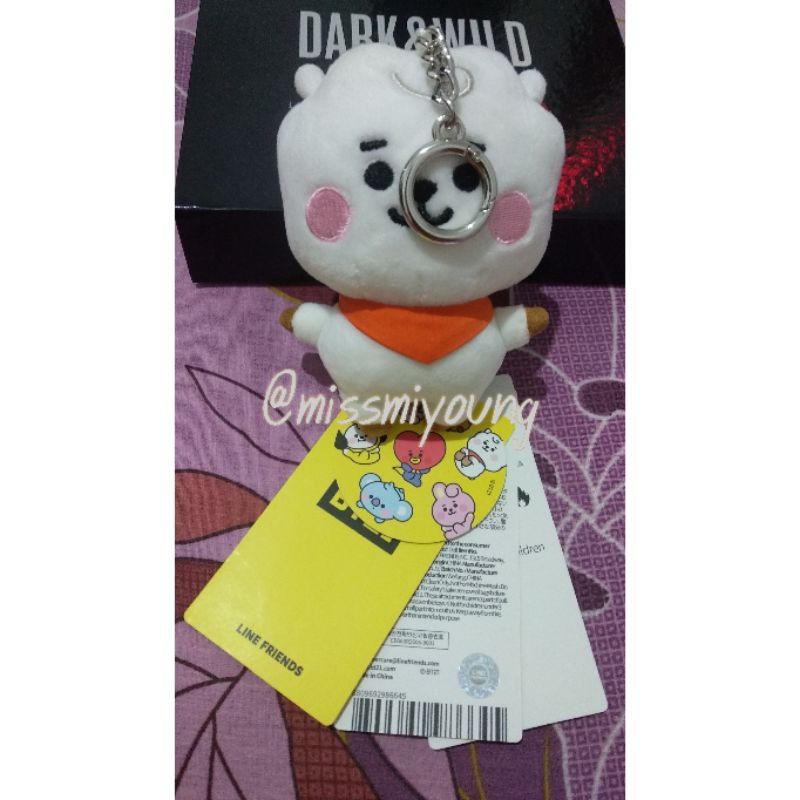BT21 Baby Bagcharm Official Line Friends RJ