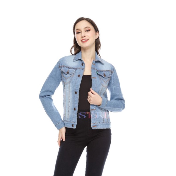 Jacket Jeans Denim Wanita (Slimfit)