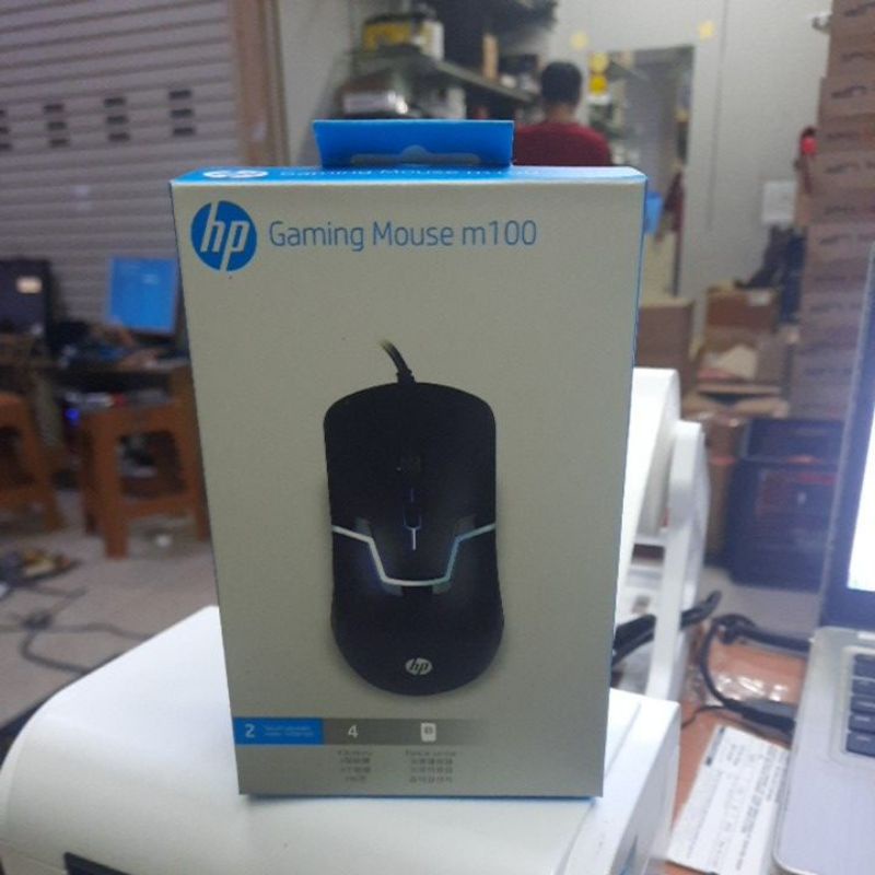 Mouse hp gaming m100 usb lampu