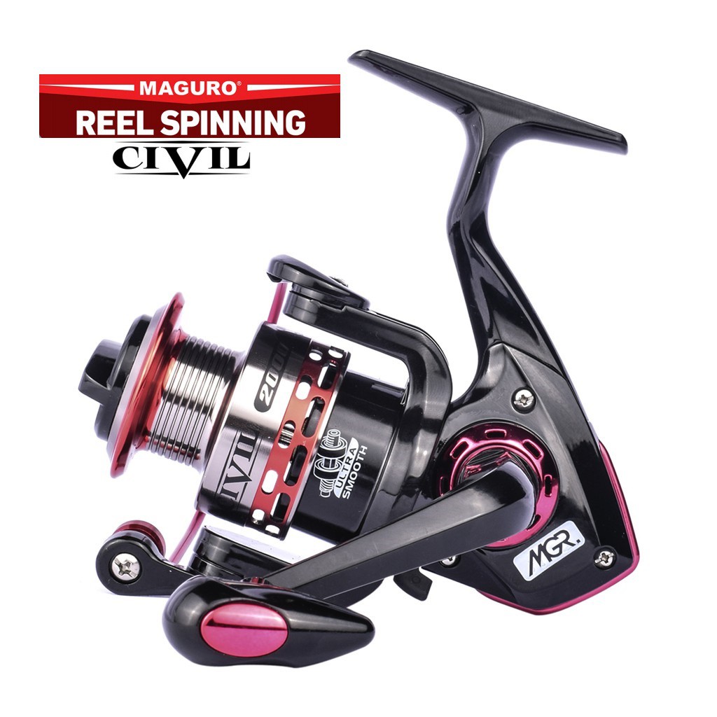 Maguro Civil 1000/2000/3000/4000/5000/6000/8000 Reel Spinning Pilih Ukuran Original Murah Hot Item