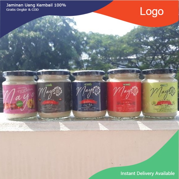 

Mayo - Mayonaise - Mayonnaise Minyak Bunga Matahari - Sunflower Oil Vegan & Vegetarian