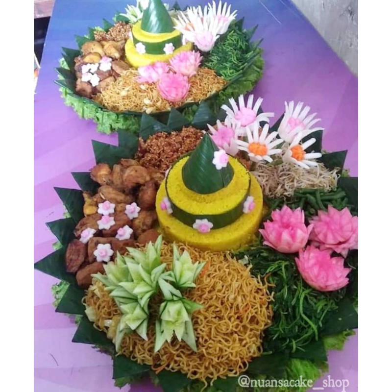 TUMPENG / TUMPENG BESAR / NASI TUMPENG 10 PORSI