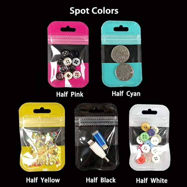 [ISI 10 pcs ] Packing Polybag Clip polos berwarna plastik untuk aksesoris candy