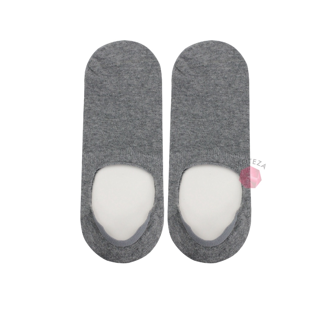 Moteza Kaos Kaki Pendek Bawah mata kaki Pria unisex Invisible / Hidden Socks