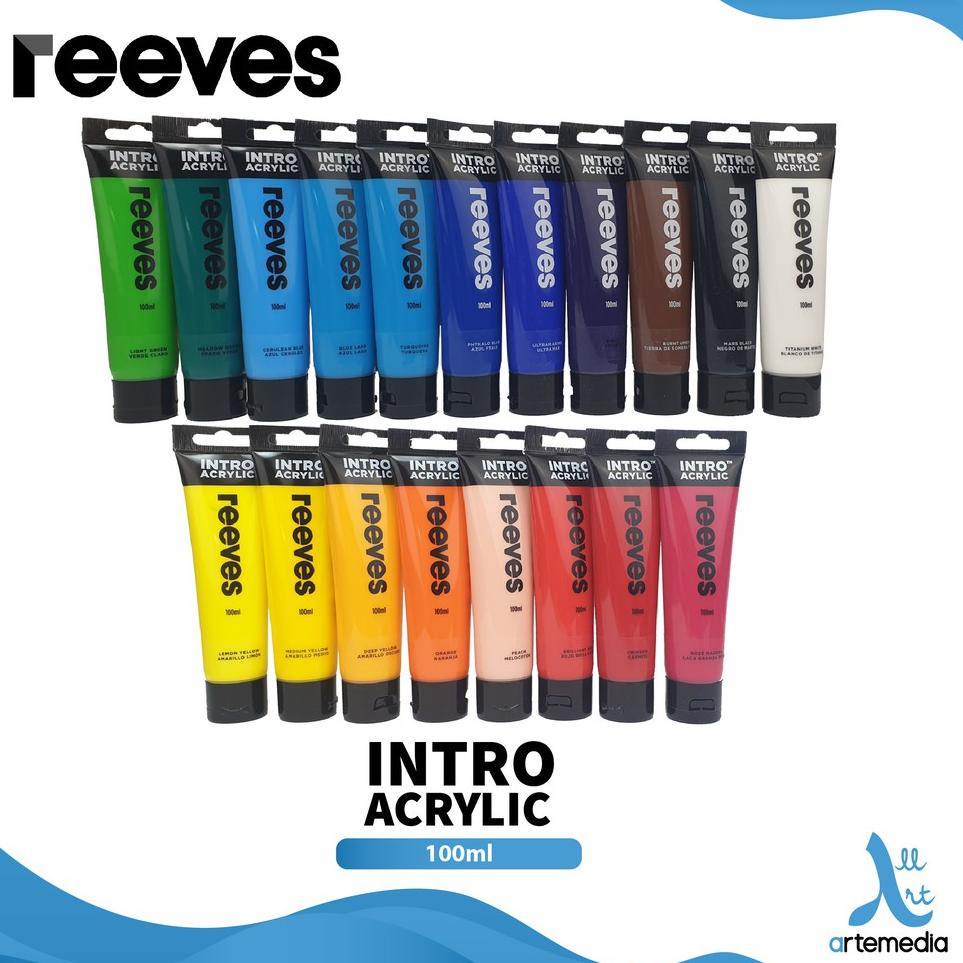 

♛ Cat Akrilik Reeves Intro 100ml Acrylic Paint Color ➦➜ Laris ′▽