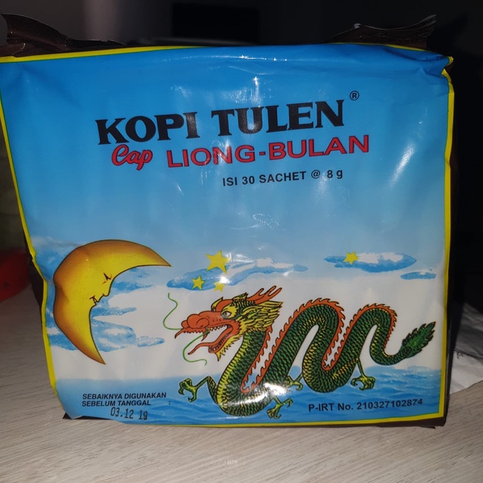 

gt201jyj Cap Liong Bulan Kopi Bubuk 8 Gr ( Isi 30 Pcs) Ds20X11