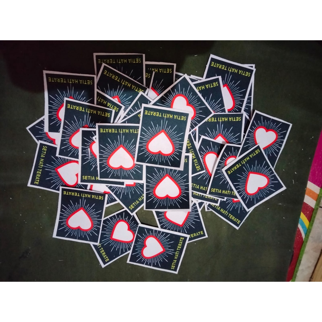 BET DADA SABLON SISWA PSHT/BEDGE SABLON SISWA SH TERATE/BET SABLON SISWA SETIA HATI 1922