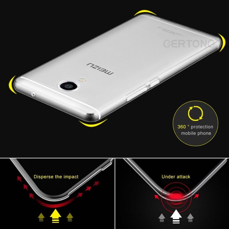 Softcase Meizu M6 Case Clear Meizu M6 Case Meizu M6