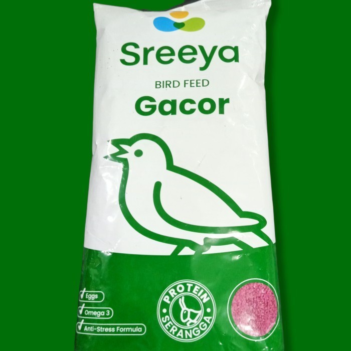 Sreeya Gacor Voer 250gram Pakan untuk burung jenis Voer Crumble