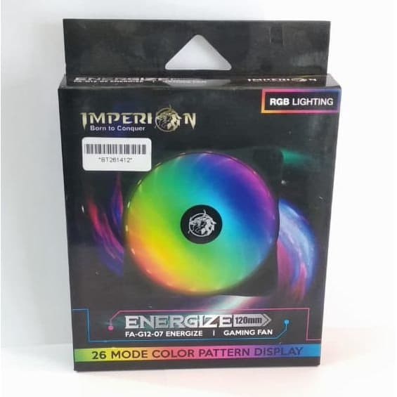 Fan Casing 12cm Imperion Energize Led Auto RGB