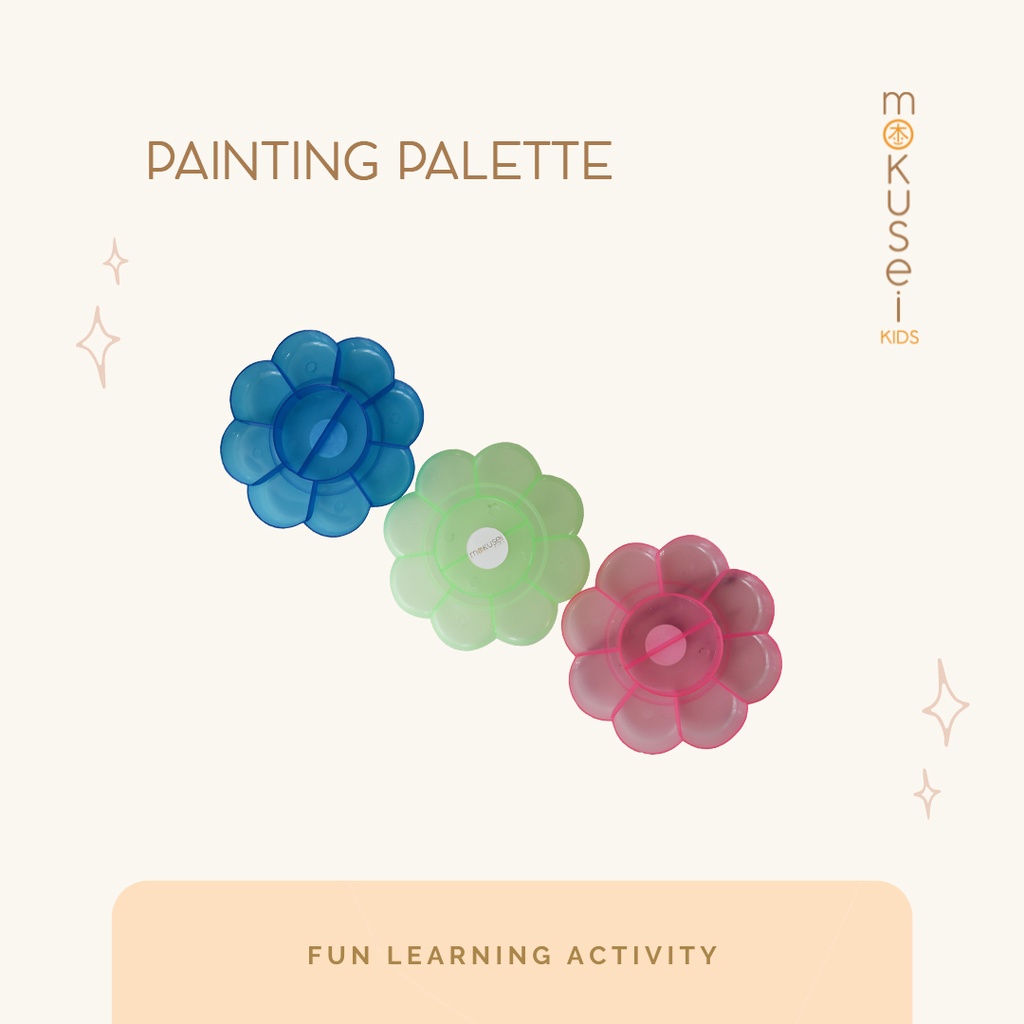

Palet lukis | Painting palette Mokusei Kids