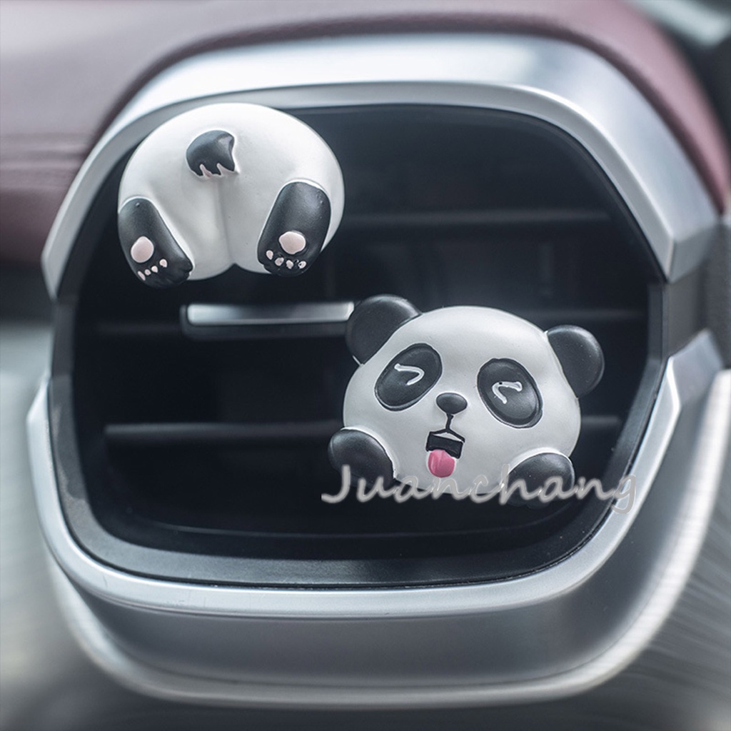 Pengharum Ruangan Mobil Kartun Hewan Ventilasi Parfum Diffuser Interior Mobil Parfum Ac Outlet Klip Aromaterapi Vent Clip