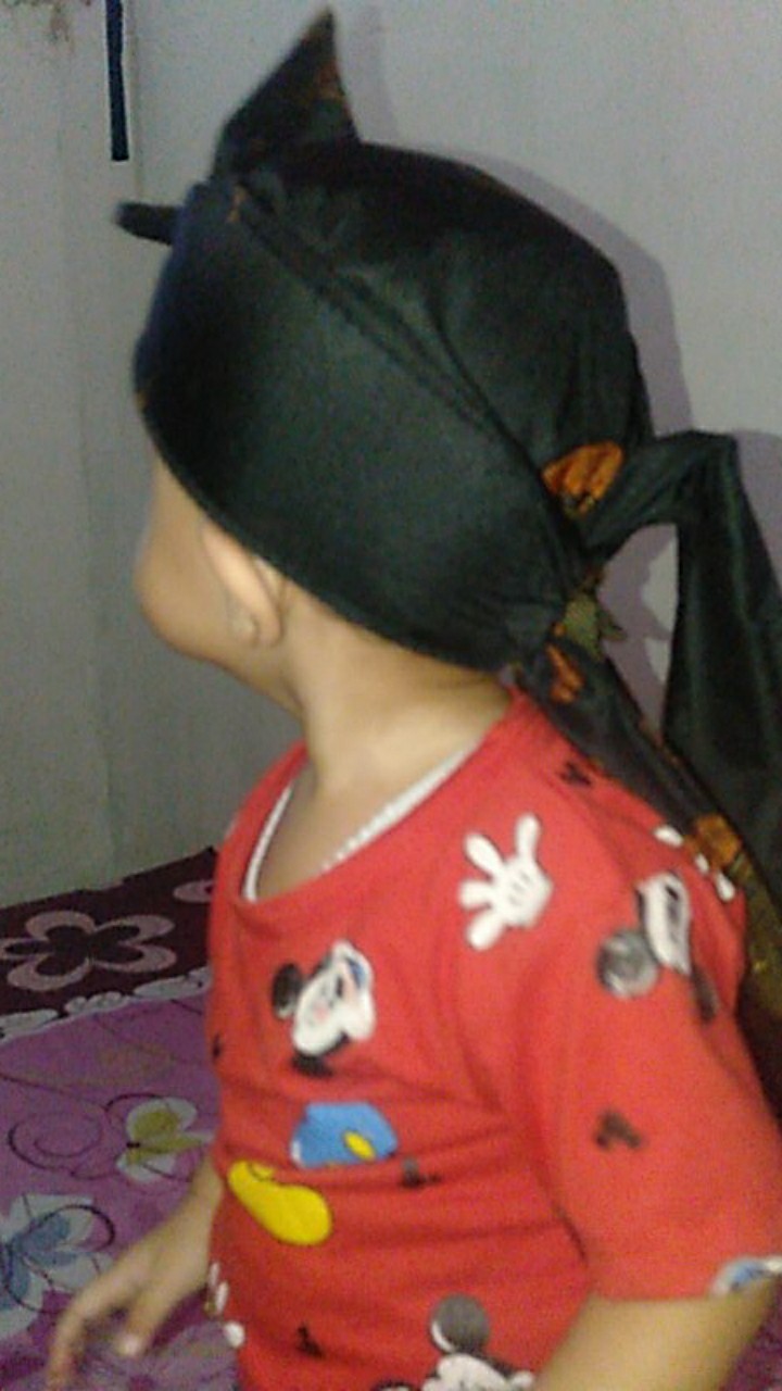 Iket Topi Bendo Blangkon Udeng Totopong Motif Batik Ukuran Anak