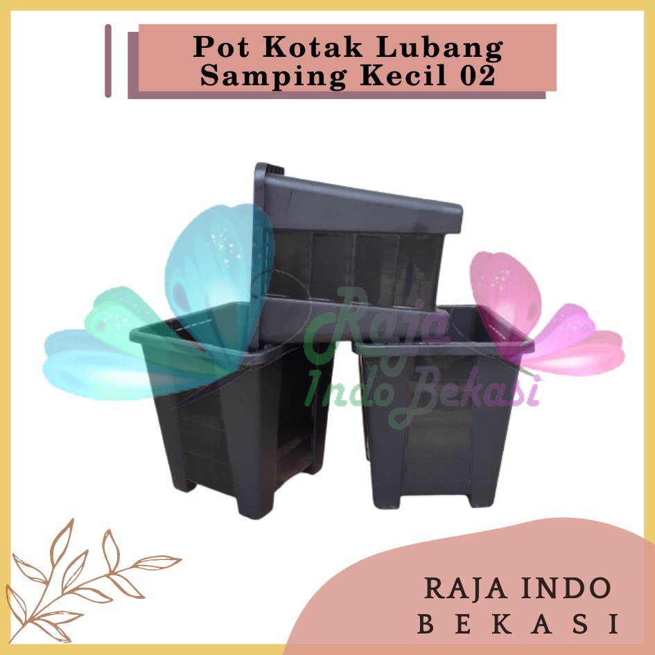 Sekarganes Pot Kotak Tinggi Lubang Samping Kecil 02 Putih Hitam Orange Coklat Pot Aglonema Kaktus Besar Tinggi Murah 15 17 25 30 Pot Kotak Persegi Panjang Besar Tinggi - Pot Sinovac 01 02 03