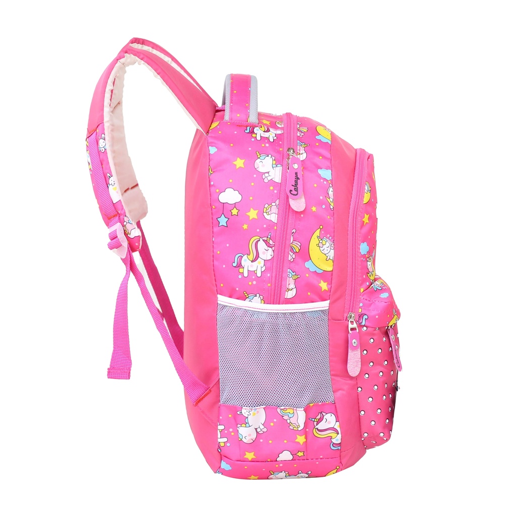 Ransel Anak Perempuan Tas Sekolah Cahaya UNICORN Salem Fashionable Berkualitas Bahan Tebal