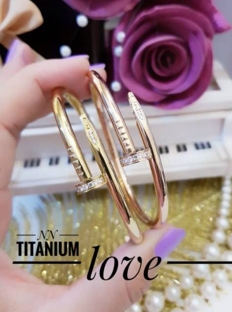 Titanium set perhiasan 0228k