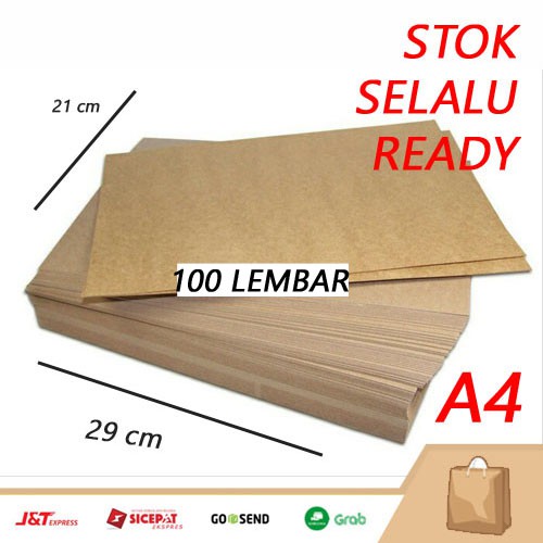 

Kertas Kraft Coklat A4 Kertas Samson 150 GSM/80/120 Kertas Samson Tebal Kertas Samson Craft
