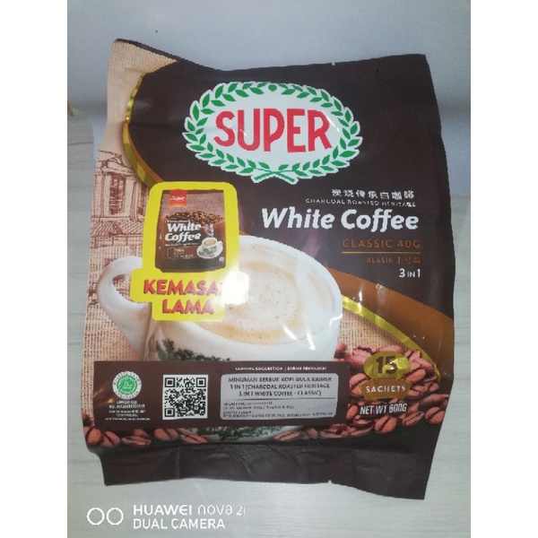 

Super Promo..!! Super White Coffee Classic 15's 600 Gr
