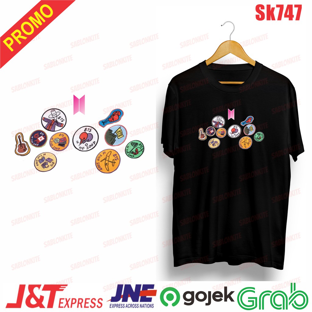 murah!!! kaos KPOP in the soop gede unisex sk747 combed 30s