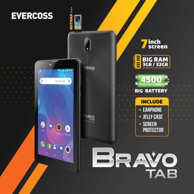 Tablet Evercoss Tab U70C 4G LTE Ram 3GB 32GB Cuci Gudang