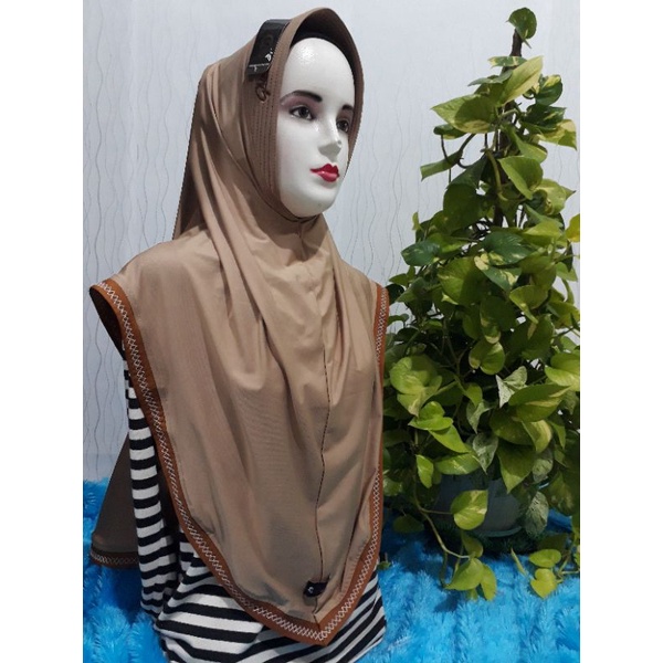 COD Jilbab GISELLE LIS/ KIARA,bhn jersey super | bs ecer | oshin grosir kudus