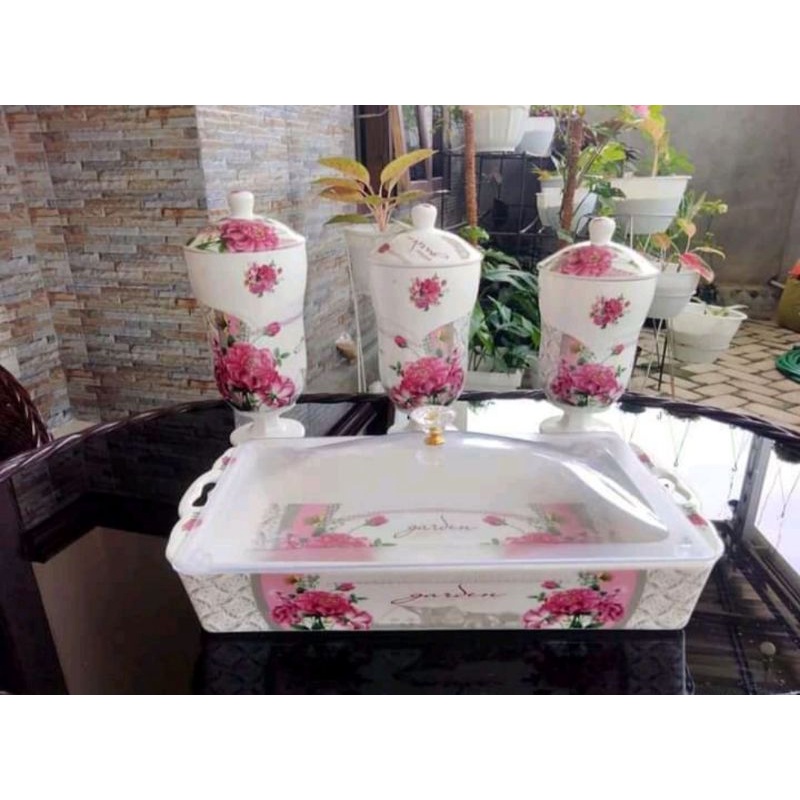 Toples dan Tempat Kue Fiorenza 1 Set