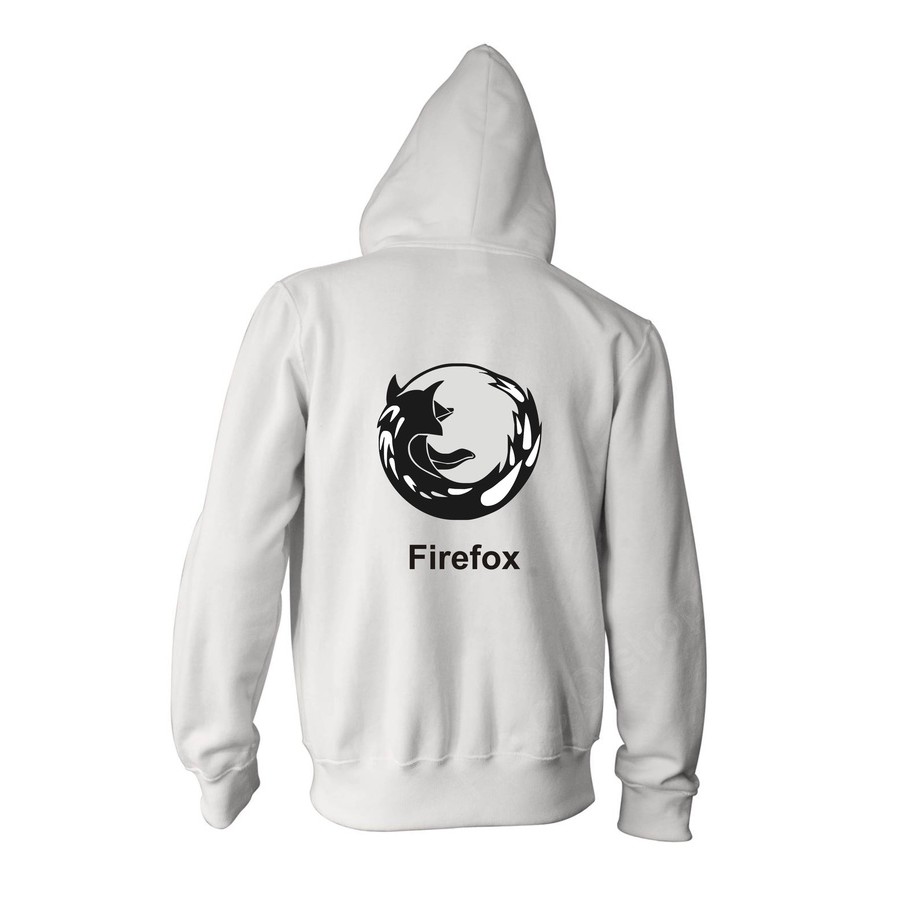 Jaket Hoodie Mozilla Firefox