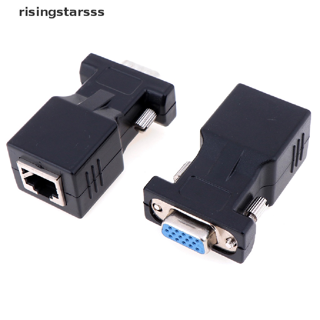 Rsid Adapter Konektor Lan Ethernet Vga Male Ke Rj45