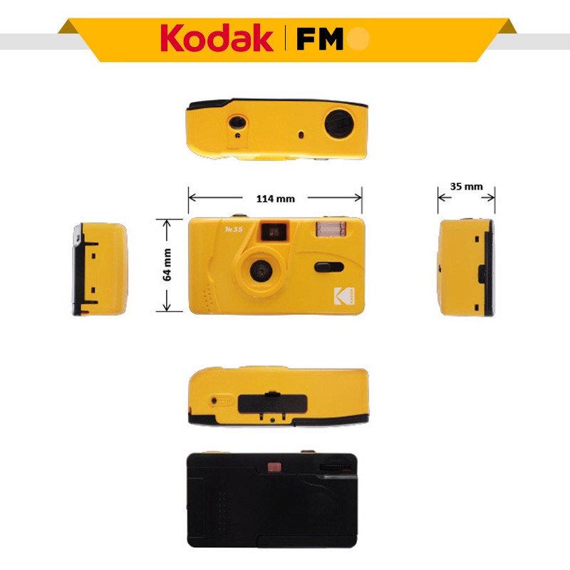Kodak M35 Film Camera with Flash ORIGINAL FMO-5