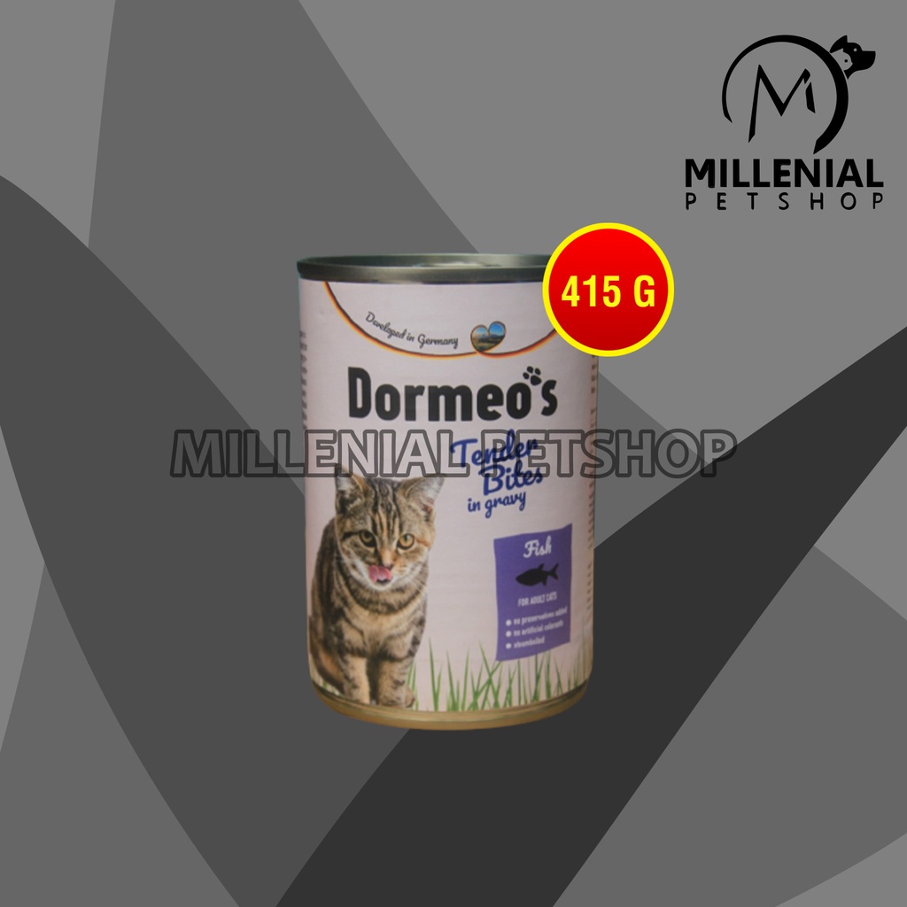 Makanan Basah Kucing Kaleng Cat Wet Food Dormeos 415 gram