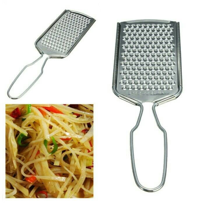 Parutan Keju Serbaguna Stainless Steel / BESI Parutan Multifungsi / Parutan