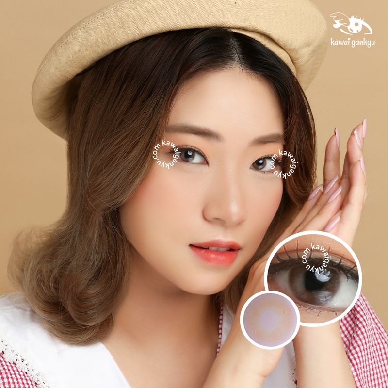 KawaiGankyu Softlens - Princess Vonvon Brown (1botol)