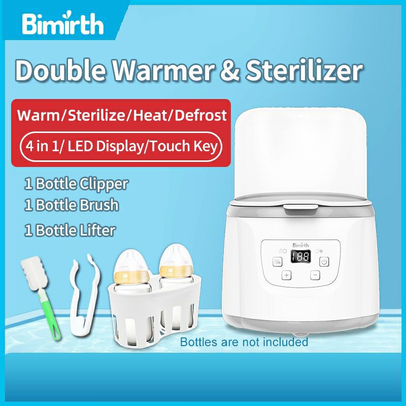 bmirth double warmer  &amp; sterilizer digital. penghangat susu bayi