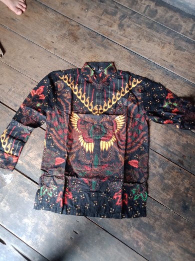 Batik Couple Keluarga Sania Ruffle Ori Ndoro Jowi Dnt Kupu Sogan