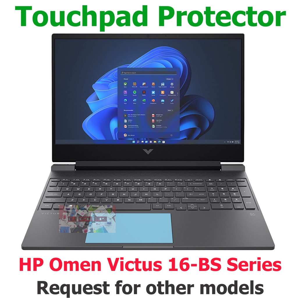 Touchpad Trackpad Protector HP Omen Victus 16 BS