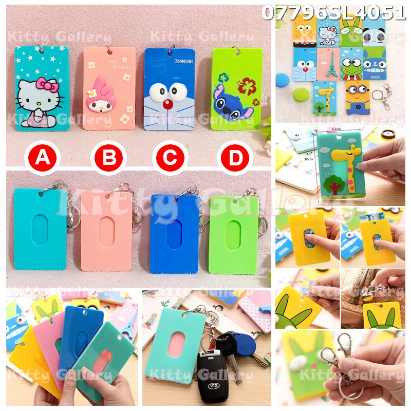 

Name Tag Murah Lucu Karakter Hello Kitty Melody Doraemon & Friends AT07796 07797 07798