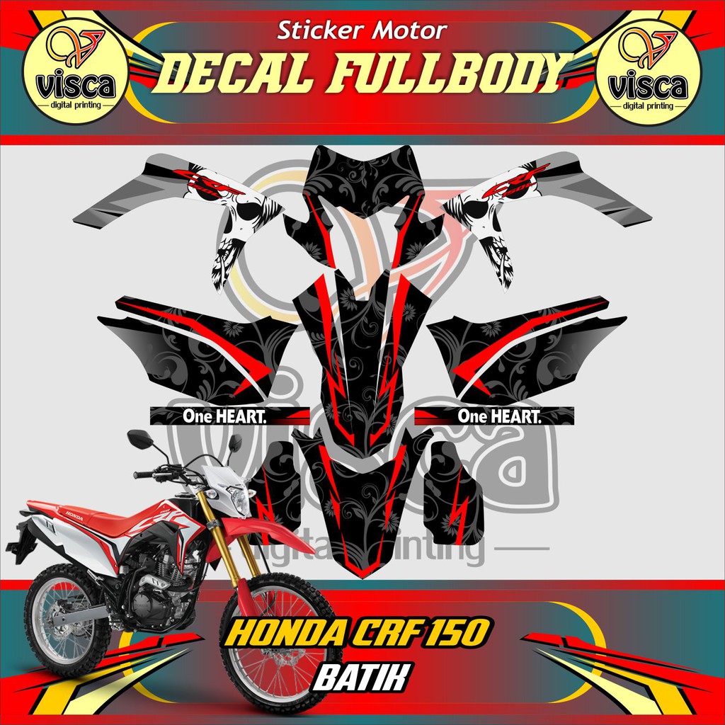 Decal Stiker Crf 150 Stiker Crf 150 l