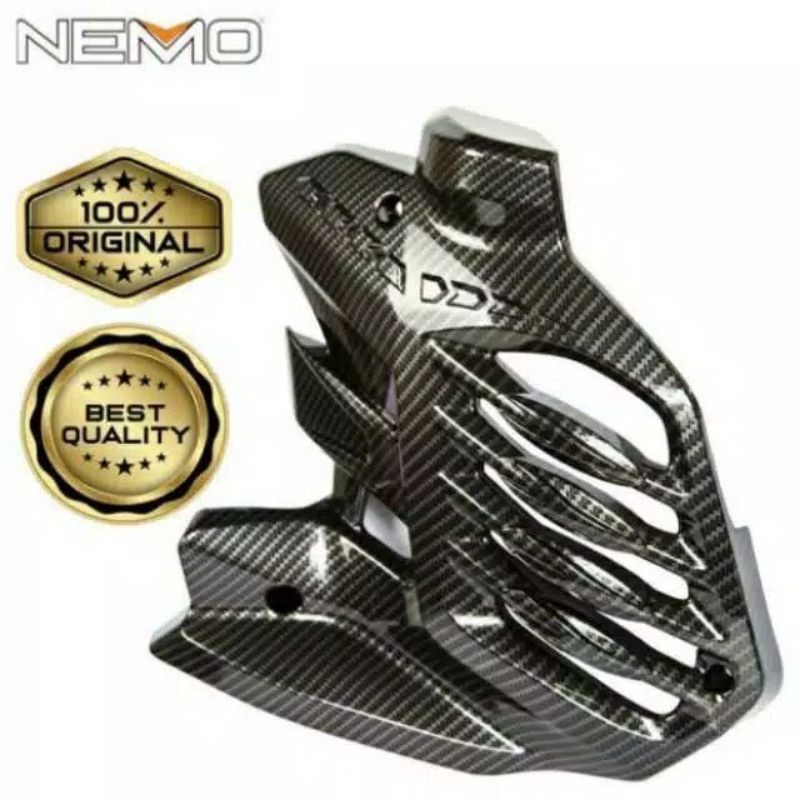 Cover Tutup Radiator Carbon All New Nmax Nemo / Pelindung Tameng Radiator Nmax New 2020