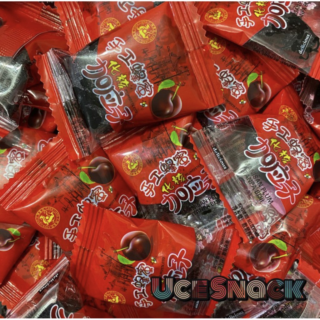 

MANISAN PLUM BASAH TANPA BIJI BUNGKUS MERAH BG-02 1/4KG 250GRAM