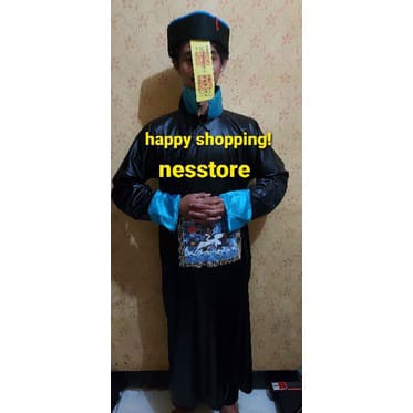 Kostum Vampir Cina Chineese Vampire Dewasa Aksesoris Lengkap Halloween