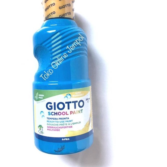

♧ 250ml Washable Paint Cat Air School Paint GIOTTO 5308xx ATK0950GT - Cokelat ✵