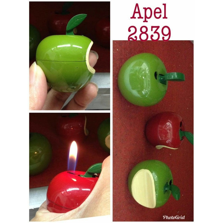 Promo! KOREK API UNIK BUAH APEL 2839, KOREK API BIASA BUAH APPLE 2839 Murah!