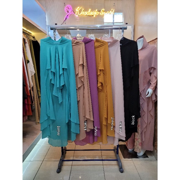 [BUGIO CLOTHING] KHIMAR HIJAB SYARI" EGYPTA MOMS" By Bugio Clothing