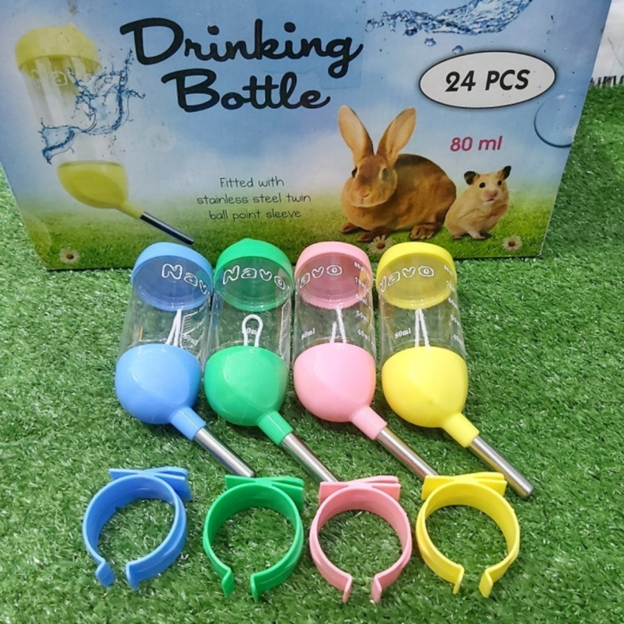 Botol Minum Kelinci Hamster Navo 80 ml - Tempat Minum Gantung Kelinci