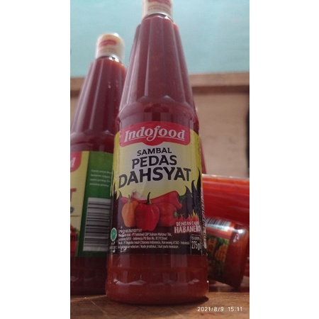 Indofood Pedas Dahsyat Sambal Habanero 275ml